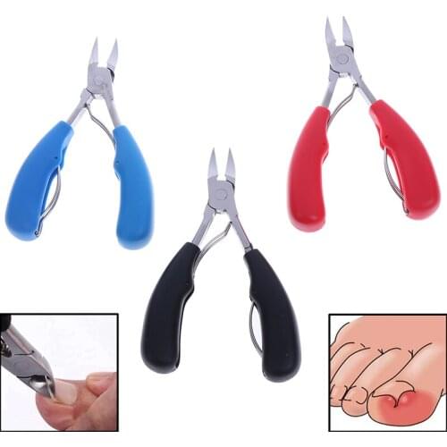 1Pcs Thick Nails Ingrown Toenails Nippers Cutters Dead Skin Dirt Remover Pedicure Care Tool Toe Nail Clippers Nail Correction