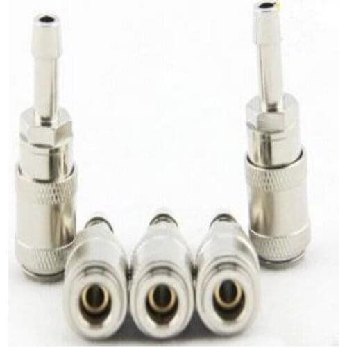 10pcs/lot FREE SHIPPING NIBP CUFF Female CONNECTOR NIBP CUFF Hose Self-Joint Locking Spring NIBP Cuff Connector NIBP Plug