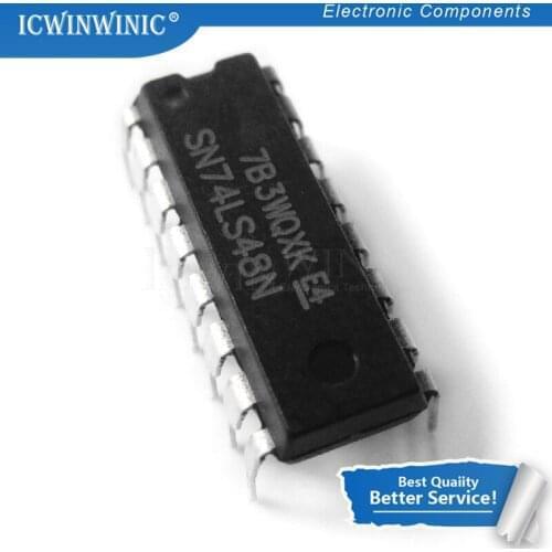 10PCS SN74LS48N DIP16 HD74LS48P DIP DIP-16 74LS48 SN74LS48