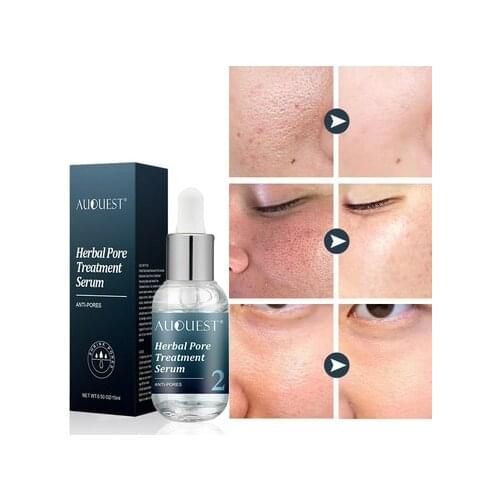 15ml 1pcs pore moisturizing, hydrating, oil-controlling and brightening complexion pore shrinking essence concentrate