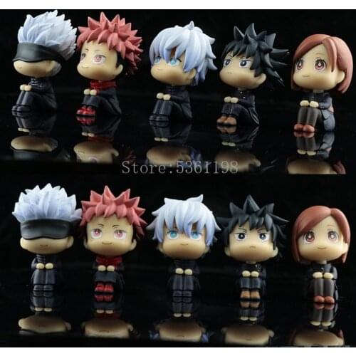 9cm Jujutsu Kaisen Anime Figure Look Up Itadori Yuji Gojo Satoru Action Figure Fushiguro Megumi Kugisaki Nobara Figurine Toys