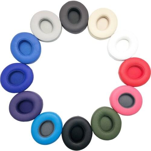 Premium Earbuds Replacement Ear pads Cushion For Solo 2 Wireless Solo 3 Wireless Headset case ultra-soft protein skin