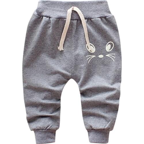 2018 Baby Pant Cute Children Harem Pants For Boys Kids Pant Trousers Full-Length Children Boy Sports Pants