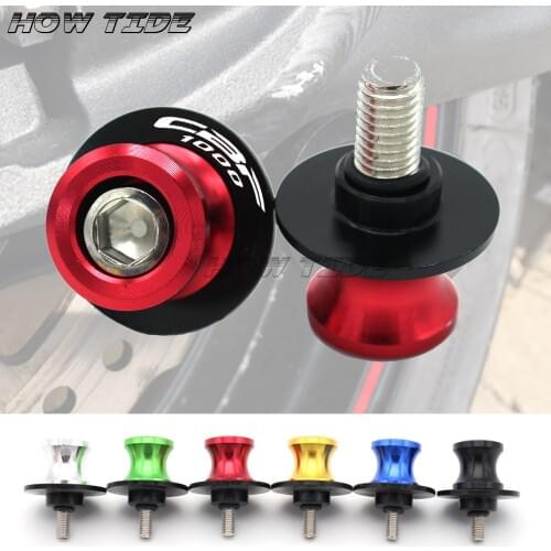 For Honda CBF1000 CBF 1000 2006-2009 Motorcycle CNC Hot Sale Aluminum Swingarm Spools Slider Stand Screws