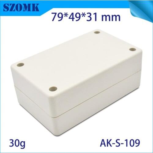 IP65 ABS plastic enclosures for electronics device 79*49*31mm DIY controller shell abs material plastic pcb enclosure