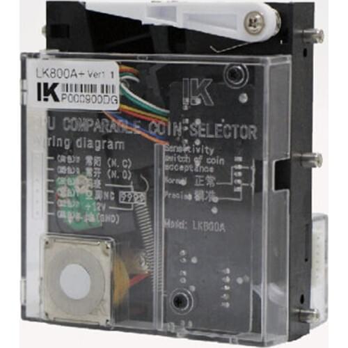 LK-800A+ Advanced Top Entry Mechanical Coin Selector coin Acceptor for Vending / Arcade machines
