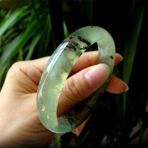 Natural Bangle Charm Jewellery Womens Hand-Carved Bracelet Bangles for Women Men Fashion Accessories 54-63mm