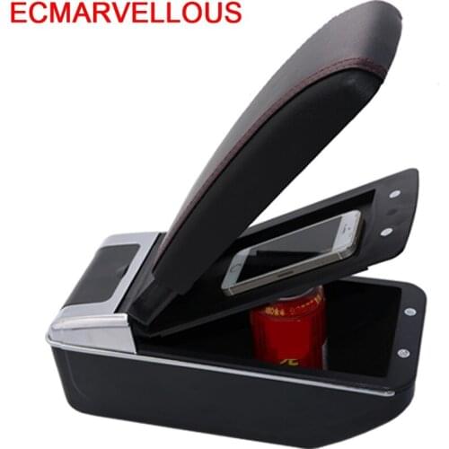 Rangement Storage Accessories Accoudoir De Voiture Accesorios Coche Interior Styling Car Arm Rest Armrest 2009 FOR Ford Fiesta