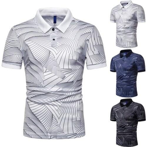 Mens Short Sleeve Polo Shirt Contrast Color Polo New Clothing Summer Streetwear Casual Fashion Men Tops Tee