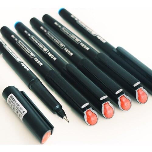 0.5mm Black Ink Meeting Gel Ink Pens Writing Office Accessories School Supplies Stationery
