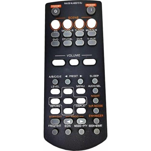 New Replacement RAV28 WJ40970EU For Yamaha AV Amplifier Receiver Remote Control RAV34 RAV250 RX-V361 RX-V365 HTR-6030
