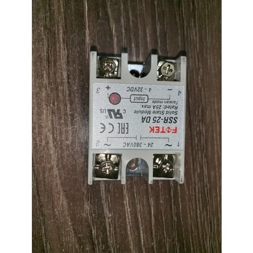 SSR-25DA New original Taiwan FOTEK SCR module economical solid state relay