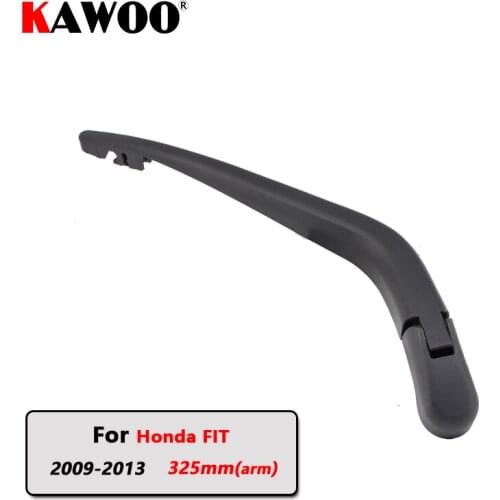 KAWOO Car Rear Wiper Blade Blades Back Window Wipers Arm For Honda Fit Hatchback (2009-2013) 325mm Car Accessories Styling