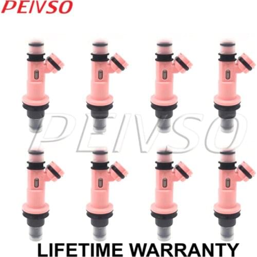 8x 23250-50030 23209-50030 fuel injector for TOYOTA ASIA Crown 4.3L 3UZ 2009