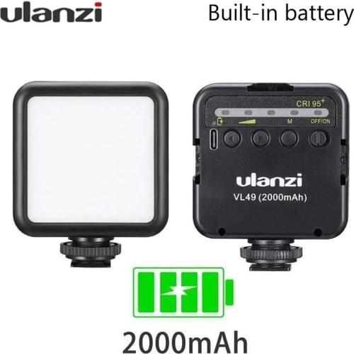 Ulanzi Universal 49 LED Light for Video Shooting Facebook Live Illumination Lighting Lamp for DJI osmo mobile 3 2 Smooth 4
