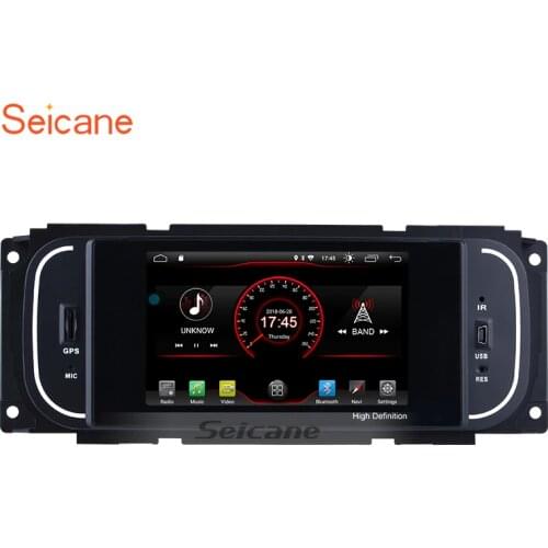 Seicane Android 8.1 5" Universal Multimedia Player Bluetooth GPS Radio for Chrysler 300m PT Cruiser JEEP Wrangler Dodge RAM 2500