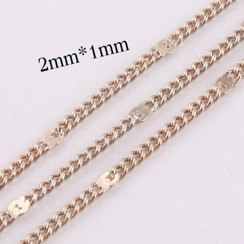 Gold rope chain Necklace Chains Fashion Link Chain Chokers Vintage Necklaces for Women Jewelry Gifts