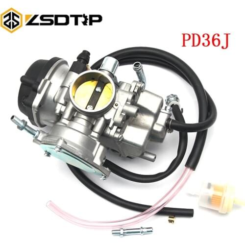 ZSDTRP ATV Parts Carburetor PD36J For ODS LZ400 CF500 YFM 400 YFM500 KFX400 LTZ400 ATV UTV Motorcycle Scooter