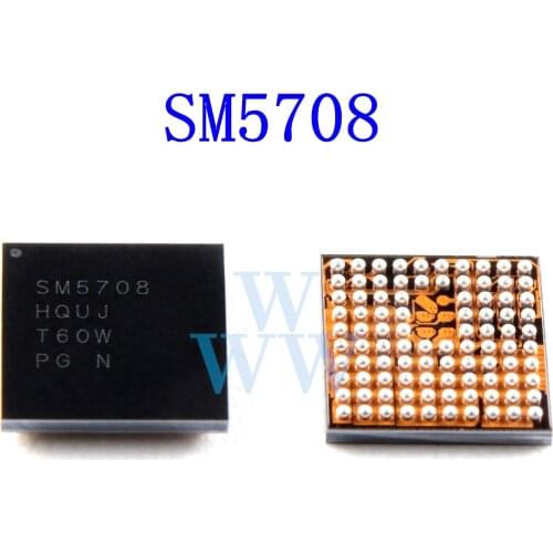 2pcs/lot SM5708 For Samsung Galaxy A6+ A6 plus Charger IC A605G USB Charging Chip