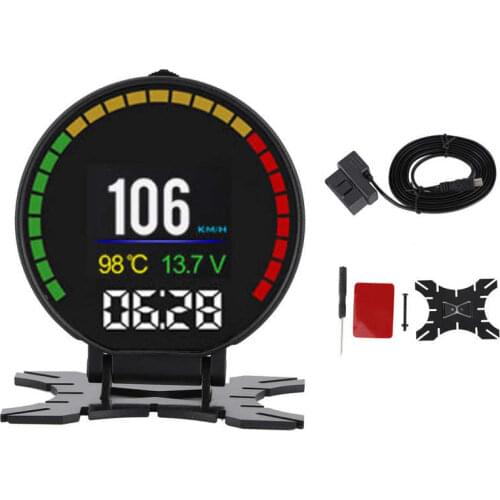 Auto accessories gauge panel Universal Head Up Display HUD Projector Monitor OBD2 HD Digital Meter Auto Instrument digital