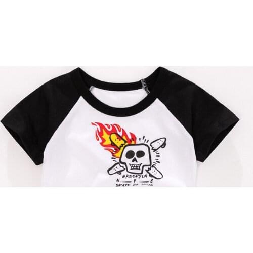 Bambino 2021 New Tees of Children 2-7 Years Cartoon Cotton T shirt for Kids Boys Tops Clothing Baby Clothes Child Costume