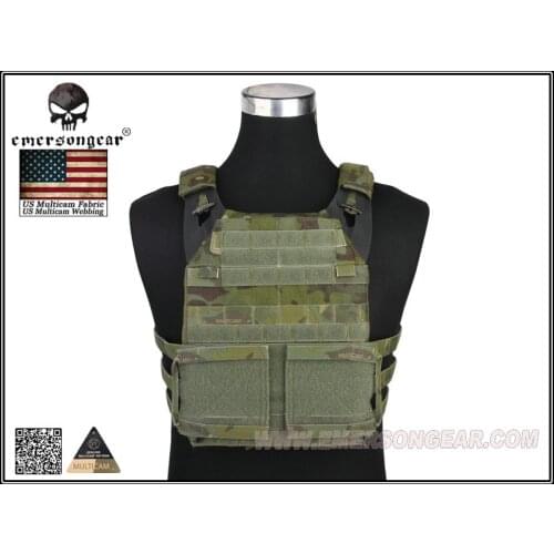 Emerson Combat CP Style Adaptive Vest JPC 2.0 Vest Airsoft Plate Carrier Multicam Tropic EM7436