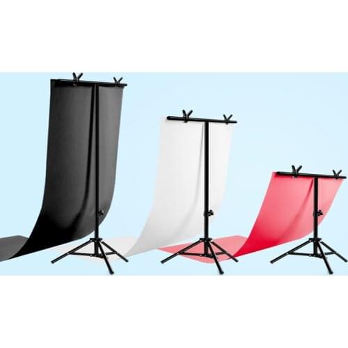 T-shape Metal Backdrop Background Stand Frame Support Multiple Sizes For Photography Photo Studio Video Cromakey Green Screen