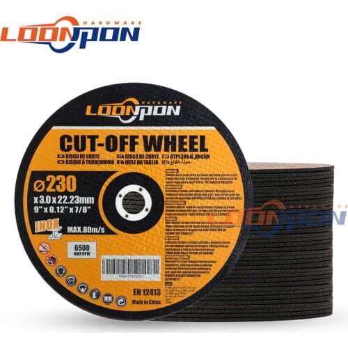 9inch Resin Cutting Disc Grinding Metal Wheel Cut Off Blade for Angle Grinder Metal & Stainless Cutting 1-5PCS