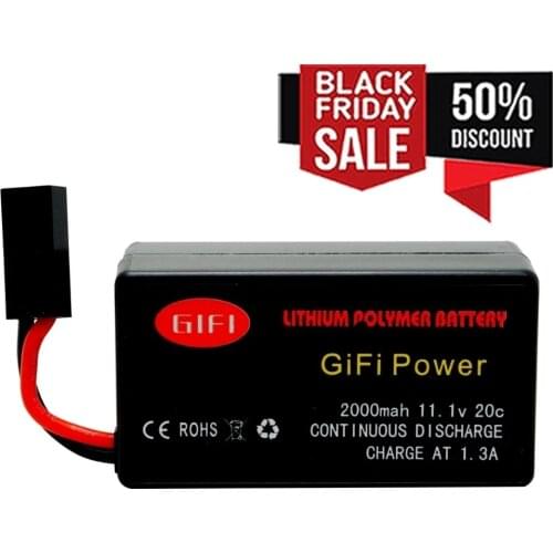 SALE 11.1V 2000mAh 20C Recyclable High Power LiPo Battery Designed for Parrot AR.Drone 2.0 Quadcopter Long Flight Time WB