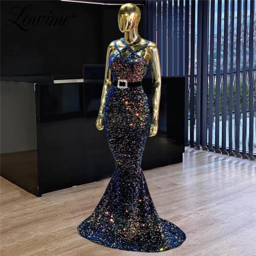 Saudi Arabia Long Evening Gowns Aibye Dubai Kaftans 2021 Customized Wedding Party Dresses Celebrity Gowns Robes De Soiree