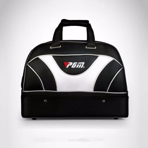 CRESTGOLF Golf Clothes Bags Double-Deck Golf Clothing Bags Shoes Bags Golf Travel Double Hand Bags Large Capacity Packages