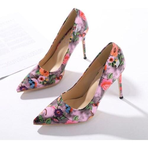 Large size super high-heeled design and personalized pointed toe shoes womens stiletto sexy comfortable single shoes
