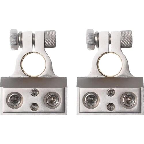 1 Pair Car Battery Terminal Connector Wiring Post Alloy Auto Repair Parts