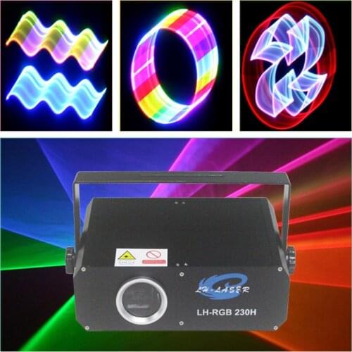 1W RGB Laser Light 3D Laser Light Show 1000MW RGB Laser Projector With 3D Effect For DJ Christmas, 1W Dj Party Light