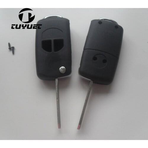 2 Buttons Modified Flip Remote Key Shell For Suzuki SX4 Swift Car Key Blanks Case