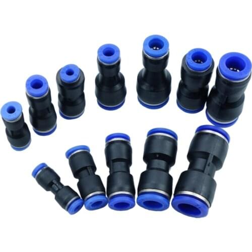 4mm 6mm 8mm 10mm 12mm Push In Connect Fitting Pneumatic Air Quick Connector
