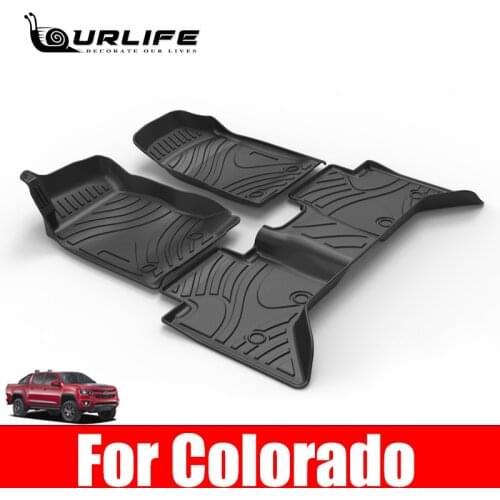 For Chevrolet Colorado ZR2 2017 2018 2019 2020 Custom Car TPE Mat Waterproof Car Floor mats carpet Accessories