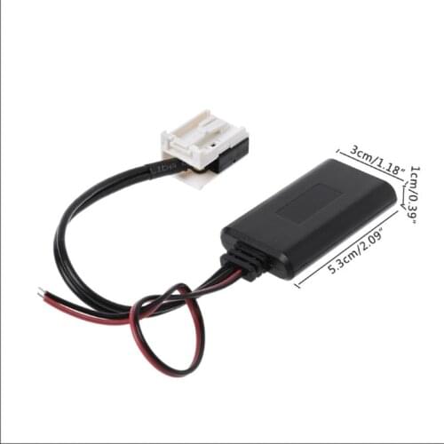 Car Wireless Audio Input Bluetooth Module Aux Receiver Cable Adapter for Volkswagen RCD210 RCD310 RCD510 12Pin CD Changer Socket