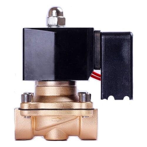 3/4inch Solenoid Valve 220v Saving energy Non-Hot Electric Valve for Water Gas Oil