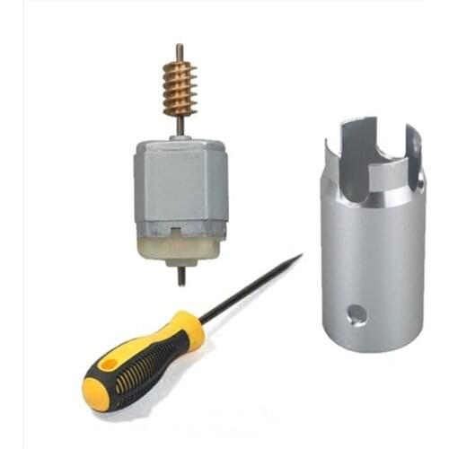 ESL/ELV Motor Steering Lock Wheel Motor+Screwdriver+Steering Lock Wheel Open Dowel Pins Full Set With Free Shipping