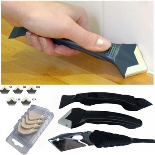 Hot Sale 3 Pieces / Set Mini Handmade Tools Scraper Utility Practical Floor Cleaner Tile Cleaner Surface Glue Residual Shovel