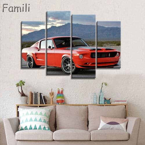 Famili Retro Wall Paintings