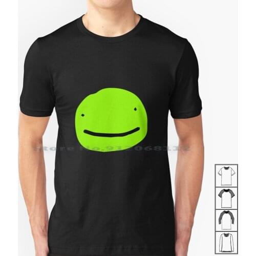 Dream Green Icon T Shirt 100% Cotton Dream Smp Dream Youtube Dream Team War Georgenotfound Lmanberg Sapnap Creative Trending