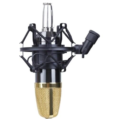 HFES miniphone Shock Mount 50MM For 48MM-54MM Diameter Condenser Mic Black