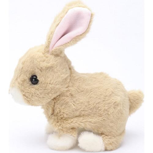 Creative Robot Rabbit Electronic Rabbit Plush Pet Interactive Animal Toys Walking Jumping Electronic Pets Children Toys