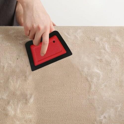 Multipurpose Pet Hair Remover Device Durable Reusable Portable Sofa Details Scraper Mini Manual Silicone Clothes Lint Brush