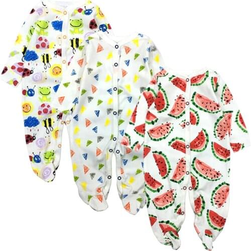 New Baby Clothing Newborn Baby Boy Girl Romper Baby Clothes Long Sleeve Infant Product Babys sets 3 Piece/lot