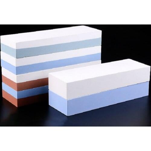 Knife Sharpener Stone Double Side Grit Whetstone For Kitchen Sharpening Tool Bamboo Base Sharpener Angle Guide 400 1000 3000