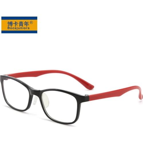 Kilig2020 New Teens Anti-blue Light Glasses Kids TR90 Silicone Cellphone Eyeglasses Middle Size Optic Prescription Glasses Frame