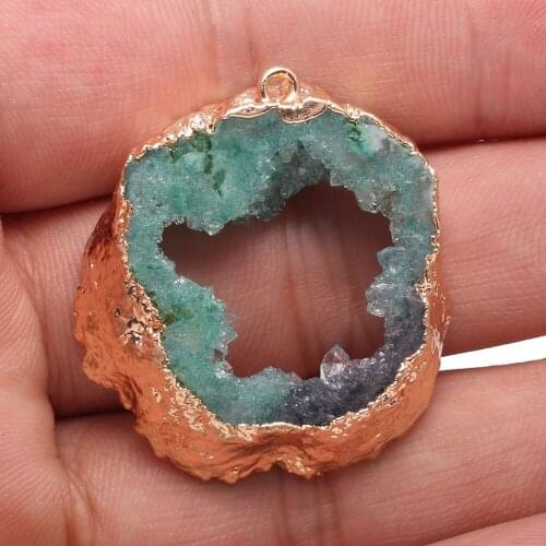 Natural Stone Pendant Irregular Agates For Jewelry Making DIY Necklace Bracelet Anklet Accessory
